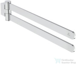 Ideal Standard CONCA ROUND 45 cm-es forgatható dupla törölközőtartó, Króm T5396AA (T5396AA)