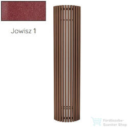 Radeco CARRERA P 1800x430 íves design radiátor, JOWISZ 1 (matt bordó) színben (Radeco_CARRERA_P_JOWISZ1)