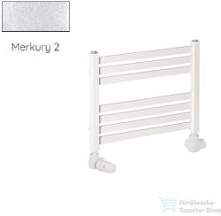 Radeco PINO K AK1-600/EP 415x630 törölközőszárítós radiátor, MERKURY 2 (ezüst) színben (Radeco_PINO_K_AK1_600_EP_MERKURY2)