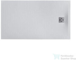 MARMY DOLOMITE - 80x160 Zuhanytálca Prada White (80_7854_80_16_50)