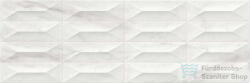 Marazzi Marbleplay Str. Gemma White 3D Rett. 30x90 cm-es fali csempe M4PC (M4PC)