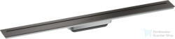 Hansgrohe AXOR DRAIN 80 cm-es zuhanyfolyóka alaptest nélkül, szálcsiszolt fekete króm 42521340 (42521340)
