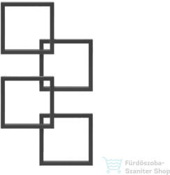 Radeco LOCO 4 1255x685 design radiátor, MARS 4 (metál antracit) színben, balos (Radeco_LOCO_4_B_MARS4)