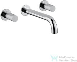 Bugnatese MOON falsík alatti mosdó csaptelep 22 cm-es kifolyóval, click-clack leeresztővel, belső egységgel, króm 7169SCCR (7169SCCR)