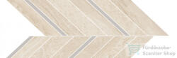 Marazzi Mystone Travertino Navona Mosaico Freccia 19, 8x52, 1 cm-es fali csempe M9Q5 (M9Q5)