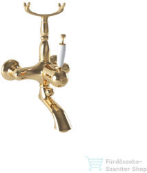 Bugnatese OXFORD kádtöltő csaptelep zuhanyszett nélkül, sárgaréz 6308ON (6308ON)