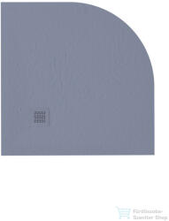 Zenon Angular Slate 90x90 cm-es negyedköríves zuhanytálca, Cobalt ANG90CO (ANG90CO)