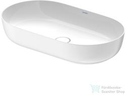 Duravit LUV 700x400 mm-es ráültethető mosdó, fehér/szatén fehér matt 0379702600 (0379702600)