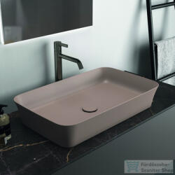 Ideal Standard IPALYSS 65x40 cm-es pultra ültethető mosdó nem zárható leeresztővel, kashmir E1886V4 (E1886V4)