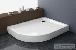 Kolpa San Malur 120x90/O-L aszimmetrikus íves zuhanytálca előlappal 537070 (537070)