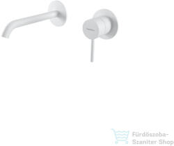 Bugnatese Kline falsík alatti mosdócsaptelep 17 cm-es kifolyóval, belső egységgel, leeresztő nélkül, matt fehér 5745BI (5745BI)