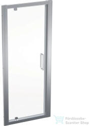 Geberit GEO 80x190 cm-es nyílóajtó Reflex vízlepergető réteggel, Ezüst+átlátszó 560.115. 00.2 (560115002)