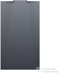 Laufen NIA zuhanytálca 140x80 cm, Marbond kompozit anyagból, lefolyó a falon belül, Antracit H2100340780001 (H2100340780001)