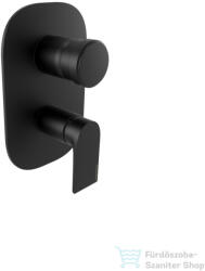 Bugnatese SIMPLE falsík alatti kád/zuhany csaptelep, matt fekete 6692NE (6692NE)