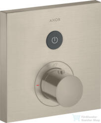 Hansgrohe Axor ShowerSelect Square falsík alatti termosztátos csaptelep 1 fogyasztóhoz, szálcsiszolt nikkel 36714820 (36714820)