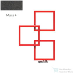 Radeco LOCO 3 970x685 design radiátor, MARS 4 (metál antracit) színben, balos (Radeco_LOCO_3_B_MARS4)