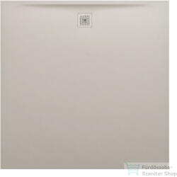 Laufen Pro 150x150 cm-es zuhanytálca Marbond kompozit anyagból, matt bézs H2139531860001 (H2139531860001)