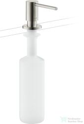 Hansgrohe AXOR UNO szappan-/mosogatószer adagoló, rozsdamentes acél hatású 42818800 (42818800)