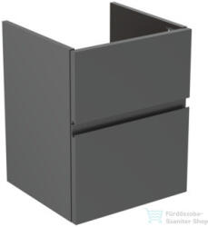 Ideal Standard FINESSE 43x40, 2 cm-es 2 fiókos szekrény mosdó nélkül, matt antracit E3405Y2 (E3405Y2)