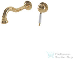 Bugnatese OXFORD falsík alatti mosdó csaptelep 23 cm-es kifolyóval, leeresztő nélkül, belső egységgel, sárgaréz 6346ON (6346ON)