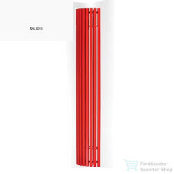 Radeco CARRERA N 1800x235 sarokba építhető, íves design radiátor, RAL 9016 (fényes fehér) színben (Radeco_CARRERA_N_RAL9016)