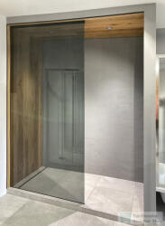 SAPHO ARCHITEX LINE edzett transzparent üveg, L 1200 - 1600 mm, H 1800-2600 mm (ALS1216) (ALS1216)