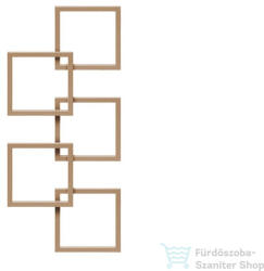 Radeco LOCO 5 1540x685 design radiátor, SATURN 6 (matt homok) színben, balos (Radeco_LOCO_5_B_SATURN6)