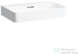 Laufen Val SaphirKeramik 65x42 cm-es mosdó csaplyuk nélkül, LCC Active bevonattal, fehér H810284A001091 (H810284A001091)