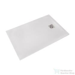 MARMY Dolomite 90x120 matt fehér zuhanytálca (80_7643_90_12_50)