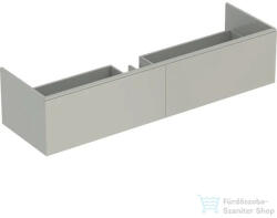 Geberit Xeno2 159, 5x47, 3 cm-es 2 fiókos alsószekrény mosdóhoz LED világítással, matt szürke 500.346. 00.1 (500346001)