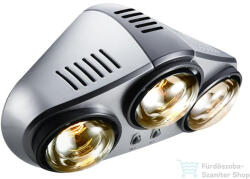 SAPHO fali infra hősugárzó, 735 W, ezüst TC636 (TC636)