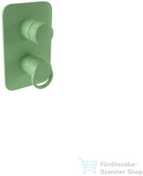 Bugnatese B-Color falsík alatti kád /zuhany csaptelep belső egységgel, pasztell zöld 6732VP (6732VP)
