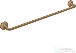 Hansgrohe AXOR UNIVERSAL CIRCULAR 65, 5 cm-es törölközőtartó, szálcsiszolt bronz 42860140 (42860140)