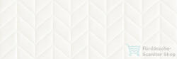 Marazzi FLORA Bianco Struttura 3D Spike Rett. 30x90 cm-es falicsempe, MP83 (MP83)