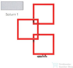 Radeco LOCO 3 970x685 design radiátor, SATURN 1 (metál jégszürke) színben, balos (Radeco_LOCO_3_B_SATURN1)