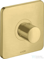 Hansgrohe AXOR Citterio M Highflow termosztát falsík alatti szereléshez, szálcsiszolt sárgaréz hatású 34716950 (34716950)