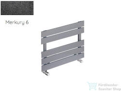Radeco BARI A1-450/B 410x550 design radiátor, MERKURY 6 (metál fekete) színben (Radeco_BARI_A1_450B_MERKURY6)