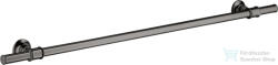 Hansgrohe AXOR MONTREUX 98, 3 cm-es fali törölközőtartó, polírozott fekete króm 42080330 (42080330)