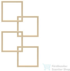 Radeco LOCO 4 1255x685 design radiátor, SATURN 3 (matt bézs) színben, balos (Radeco_LOCO_4_B_SATURN3)