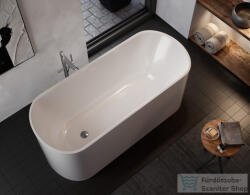 Kolpa San Betty-FS 170x73 térbenálló fürdőkád, fehér 577600 (577600)