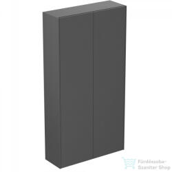 Ideal Standard CONCA 72x25x140 cm-es 2 ajtós szekrény, matt antracit T4107Y2 (T4107Y2)