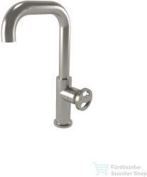 Bugnatese MILLENOVECINQUANTA magasított mosdó csaptelep leeresztő nélkül, szálcsiszolt nikkel 4613SNS (4613SNS)