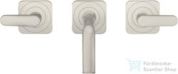 Hansgrohe AXOR Citterio M falsík alatti mosdó csaptelep 16, 6 cm-es kifolyóval, rozsdamentes acél hatású 34313800 (34313800)