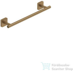 Kludi VELA S 30 cm-es törölközőtartó, szálcsiszolt bronz 25962N1 (25962N1)