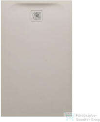 Laufen Pro 130x80 Marbond kompozit zuhanytálca, lefolyó a rövid oldalon, Matt bézs H2159551860001 (H2159551860001)