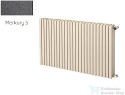 Radeco TORGET H4 600x1398 design radiátor, MERKURY 5 (metál sötétszürke) színben (Radeco_TORGET_H4_MERKURY5)