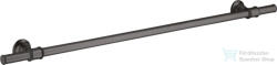 Hansgrohe AXOR MONTREUX 98, 3 cm-es fali törölközőtartó, szálcsiszolt fekete króm 42080340 (42080340)