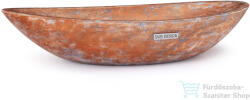 S.V.I.S. Design ORION BASIC mosdó 60 cm - AGED METAL, réz és kékesszürke, matt lakk UBX. ORION. BC. 060.000. MA. 01 (UBX_ORION_BC_060_000_MA_01)
