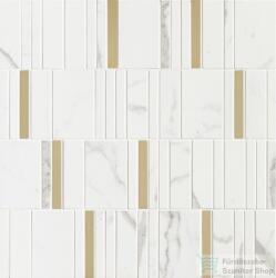 Marazzi Allmarble Riv Statuario Lux Mosaico Barcode 40x40 cm-es falicsempe M8H9 (M8H9)