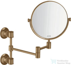 Hansgrohe AXOR MONTREUX fali kozmetikai tükör, szálcsiszolt bronz 42090140 (42090140)